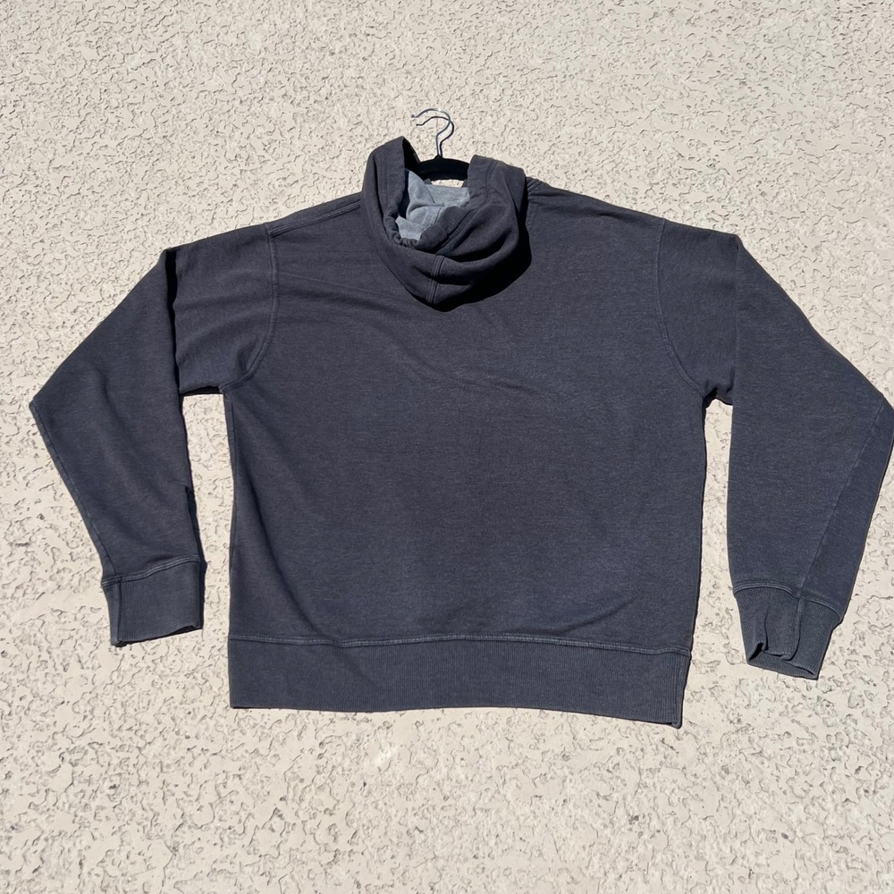 Champion Authentic Hoodie Mens Medium Gray Pullover Sweatshirt‎ - Picture 2 of 4
